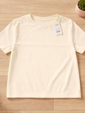 a new day Short Sleeve Crewneck Tee in Off-White